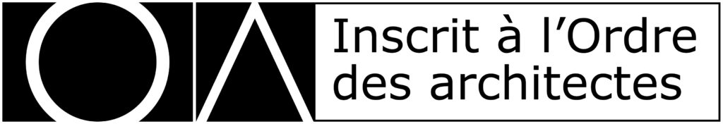 Agence inscrite à l'Ordre des Architectes Français- dépôt permis de construire